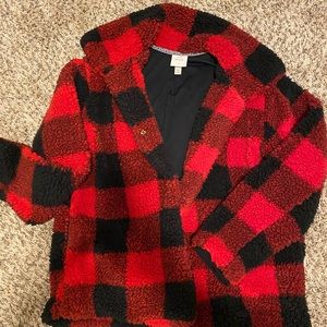Buffalo Plaid XL Sherpa